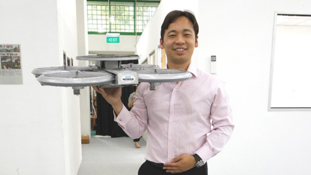 Woon Junyang is the 32-year-old CEO of two-year-old Singapore start-up Infinium Robotics