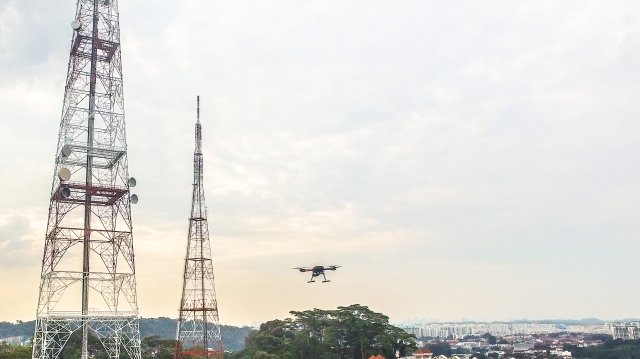 towers-with-drone
