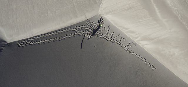 Aerial view of the Great Sand Dunes National Park.  