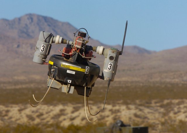 T-Hawk MAV unit powered by 3W engine