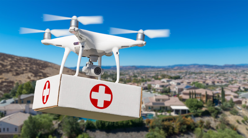 Growing Adoption of Medical Delivery Drones – UAS VISION