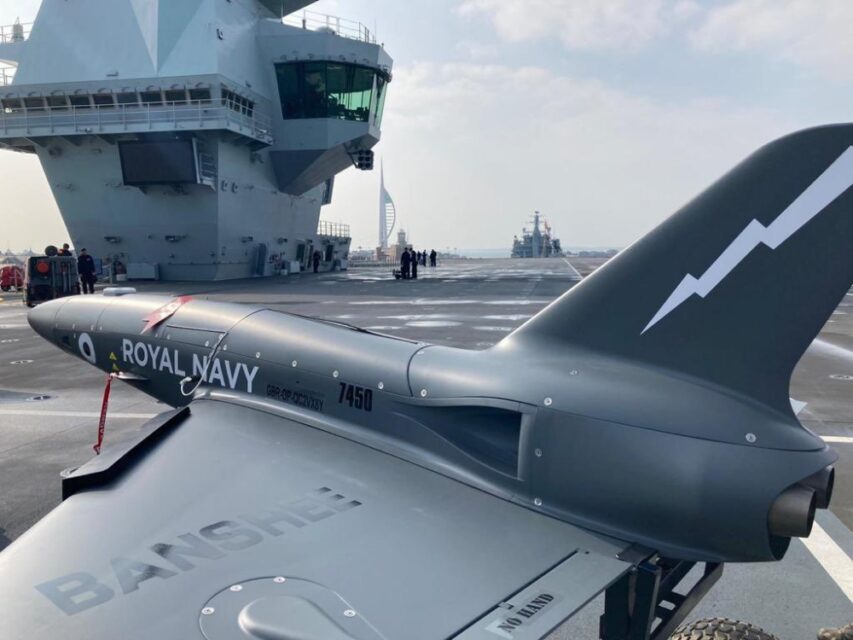Banshee Air Vehicles to be Deployed on Board HMS Prince of Wales – UAS ...